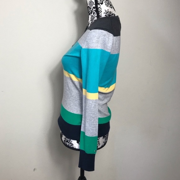 💖MEGA SALE💖Tommy Hilfiger Woman’s Long Sleeve Sweater Blue ALSU00253 - Picture 2 of 7